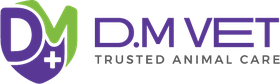 D.M Vet D.M Vet logo